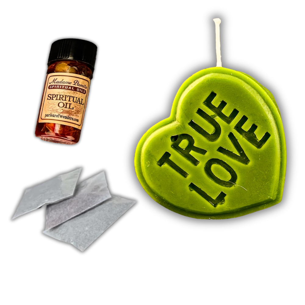 True Love Candle Spell Kit - Manifest Deep, Lasting Love