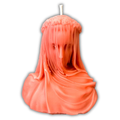 Beeswax Veil of Secrets Spell Candle