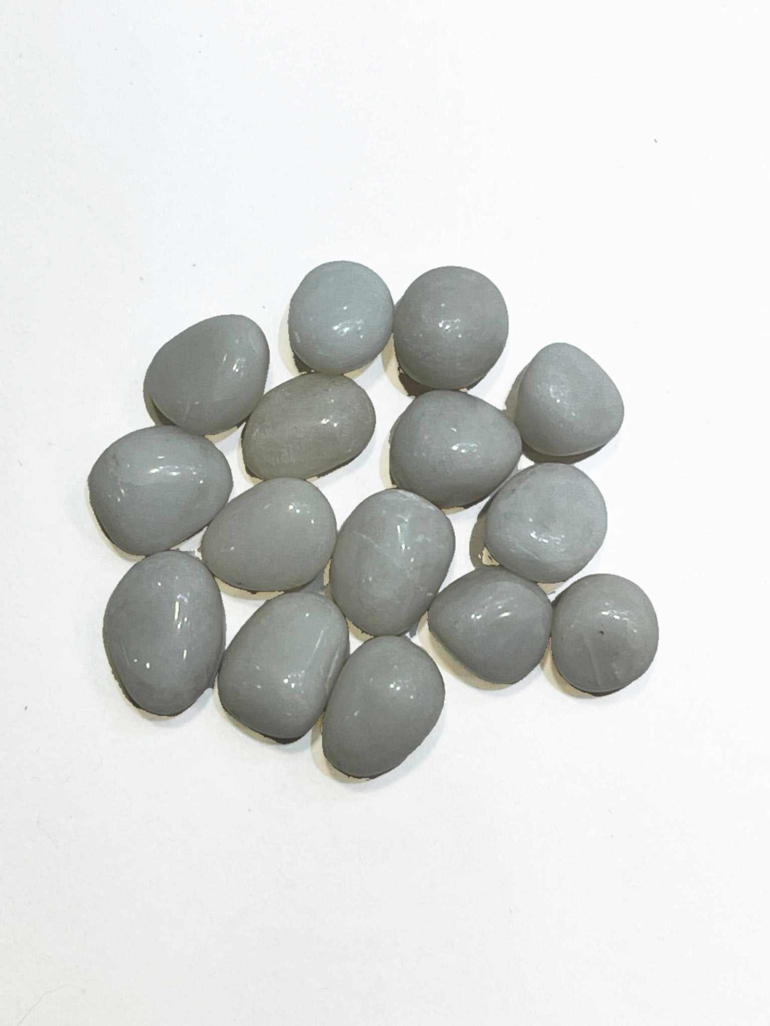 White Agate Tumbled Stone