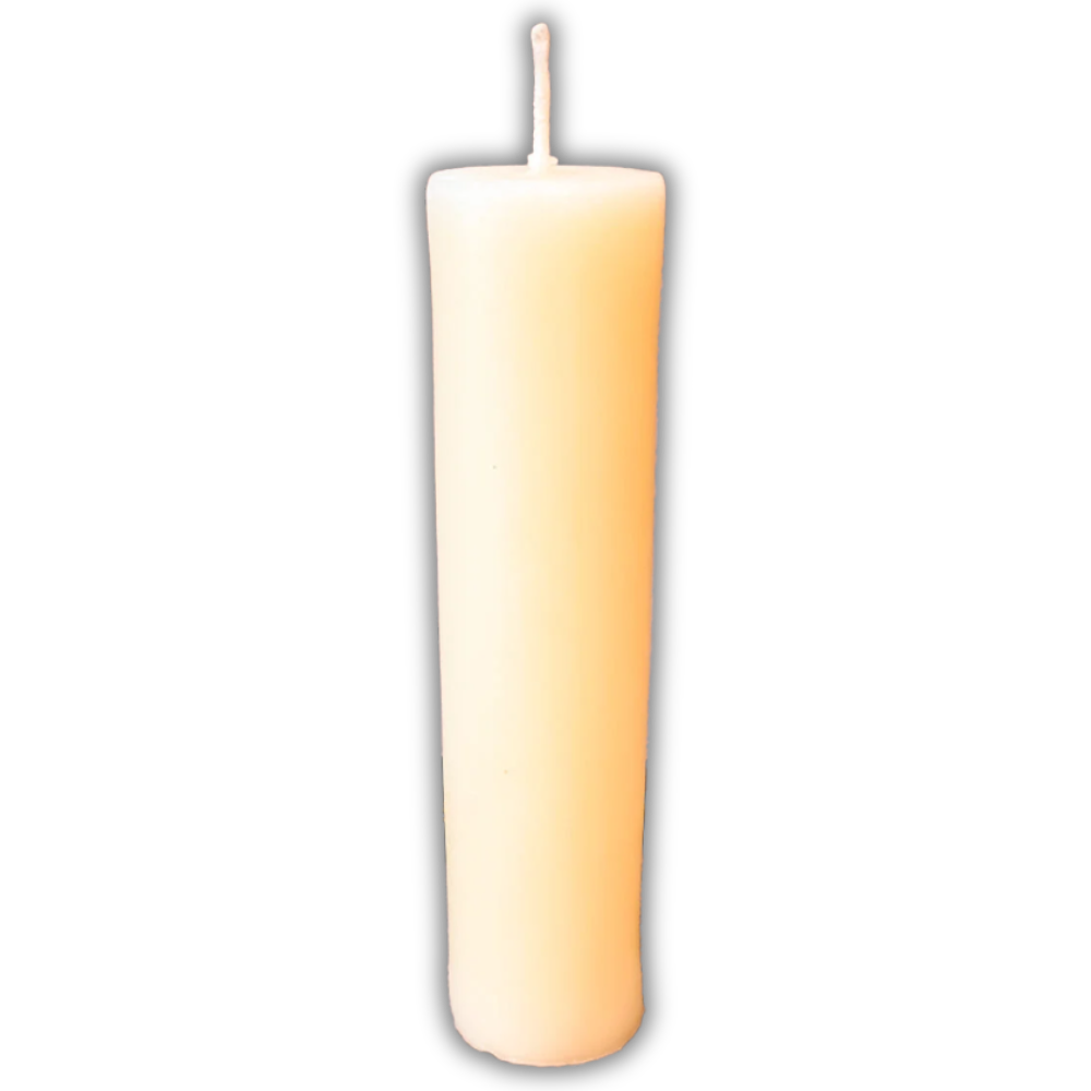 White Beeswax Vigil Candle