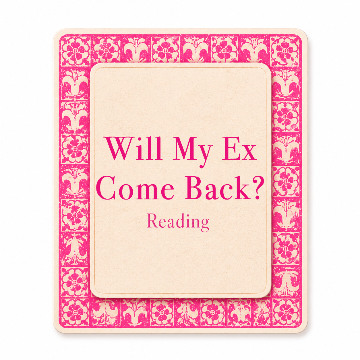 Is My Ex Coming Back? Reading