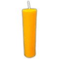 Yellow Beeswax Vigil Candle