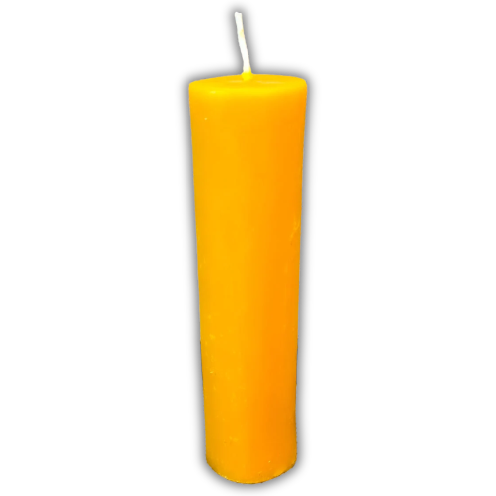 Yellow Beeswax Vigil Candle