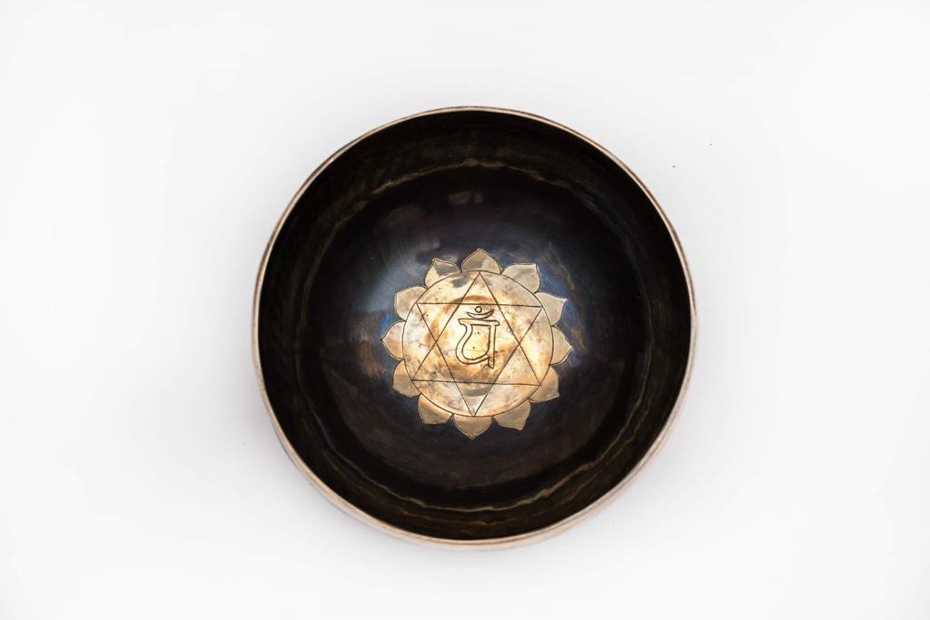 Gold Mandala Singing Bowl Set