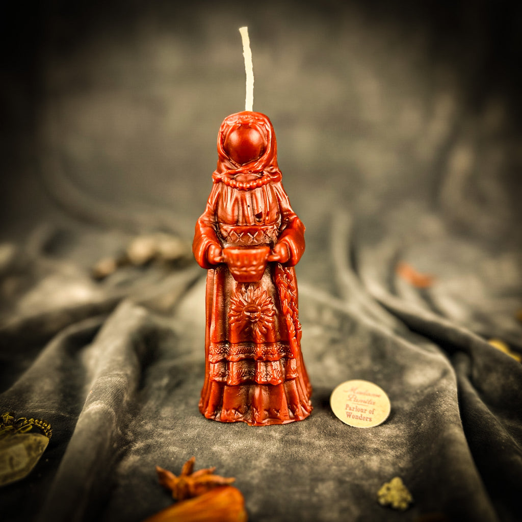 Beeswax Znakharka Healing Witch Spell Candle